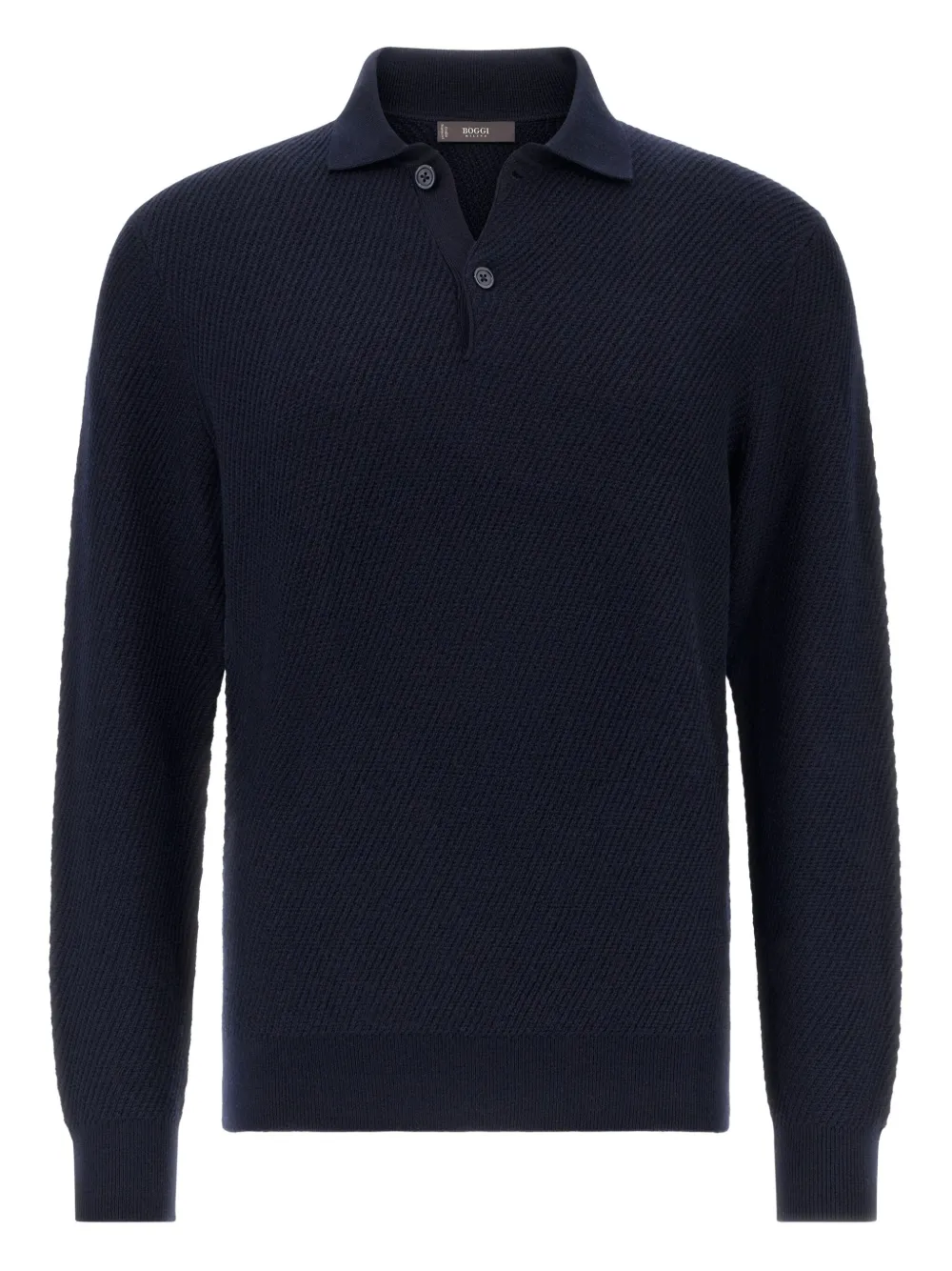 Рубашка поло в рубчик Boggi Milano, синий
Рубашка поло в рубчик Boggi Milano, синий