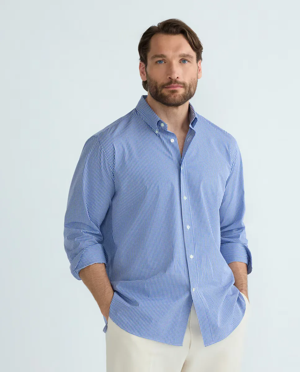 Мужская спортивная рубашка с длинным рукавом, большие размеры Emidio Tucci, синий
Мужская спортивная рубашка с длинным рукавом, большие размеры Emidio Tucci, синий