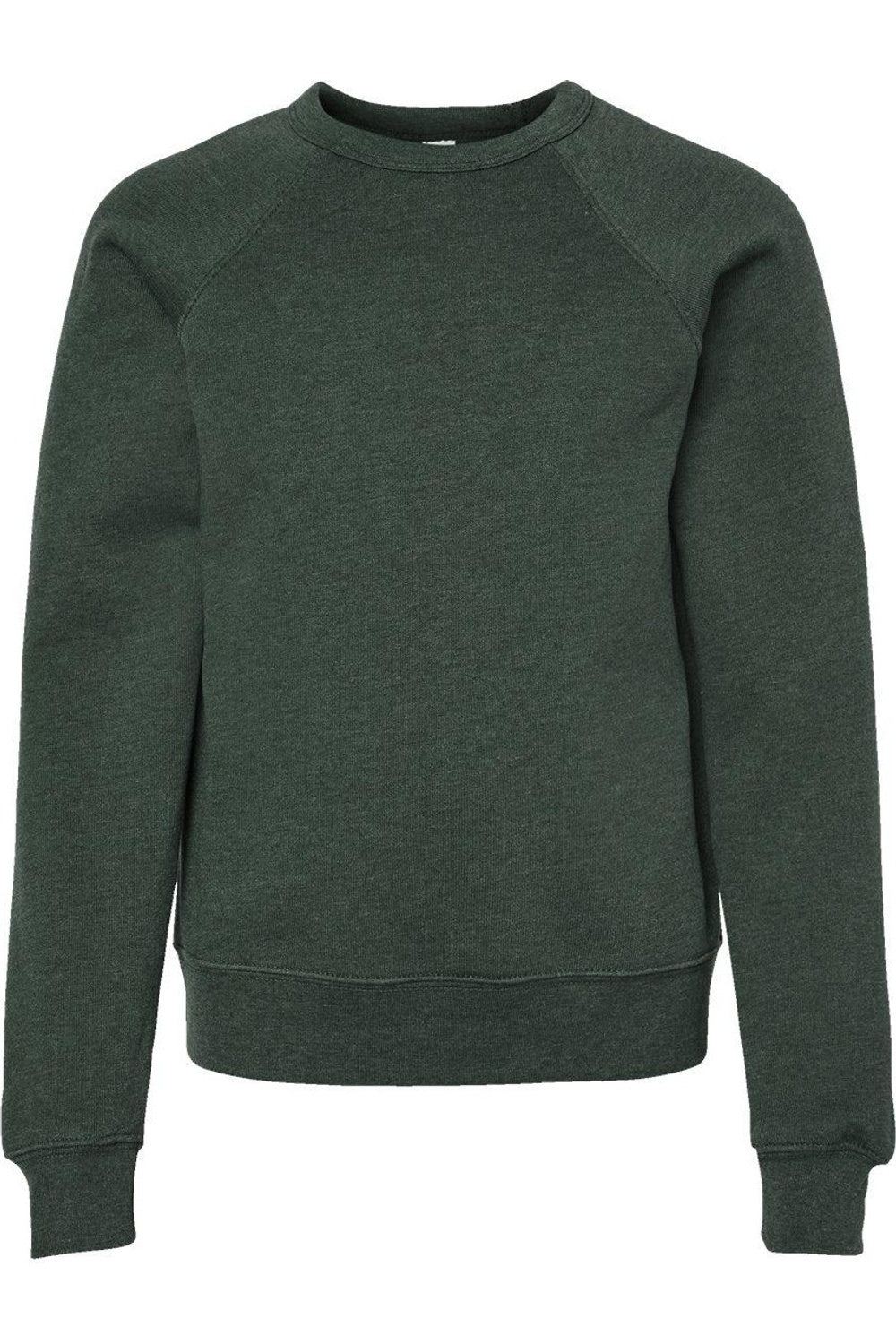 Молодежная толстовка с круглым вырезом из флисовой губки BELLA + CANVAS, цвет heather forest
Молодежная толстовка с круглым вырезом из флисовой губки BELLA + CANVAS, цвет heather forest