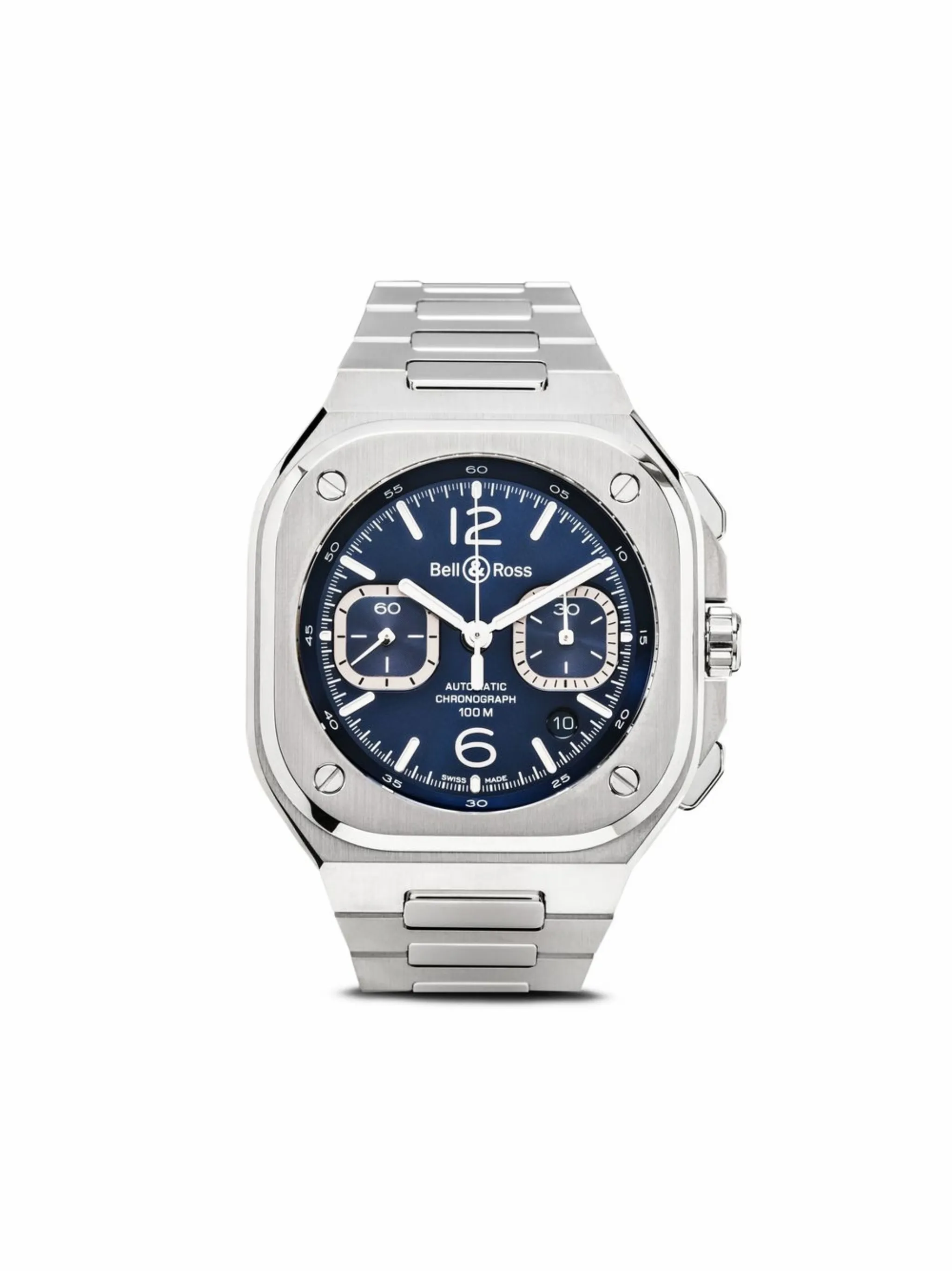 Наручные часы BR-05 Chrono 42 мм Bell & Ross, синий
Наручные часы BR-05 Chrono 42 мм Bell & Ross, синий