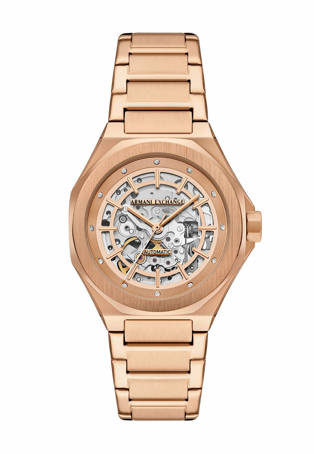 Часы TRADITIONAL ANDREA Armani Exchange, цвет Rose Gold 
Часы TRADITIONAL ANDREA Armani Exchange, цвет Rose Gold