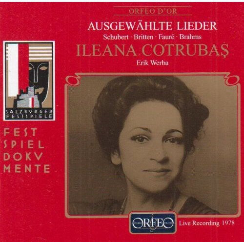 CD диск Cotrubas, Ileana: Selected Lieder: Schubert, Britten, Faure, Et Al
CD диск Cotrubas, Ileana: Selected Lieder: Schubert, Britten, Faure, Et Al