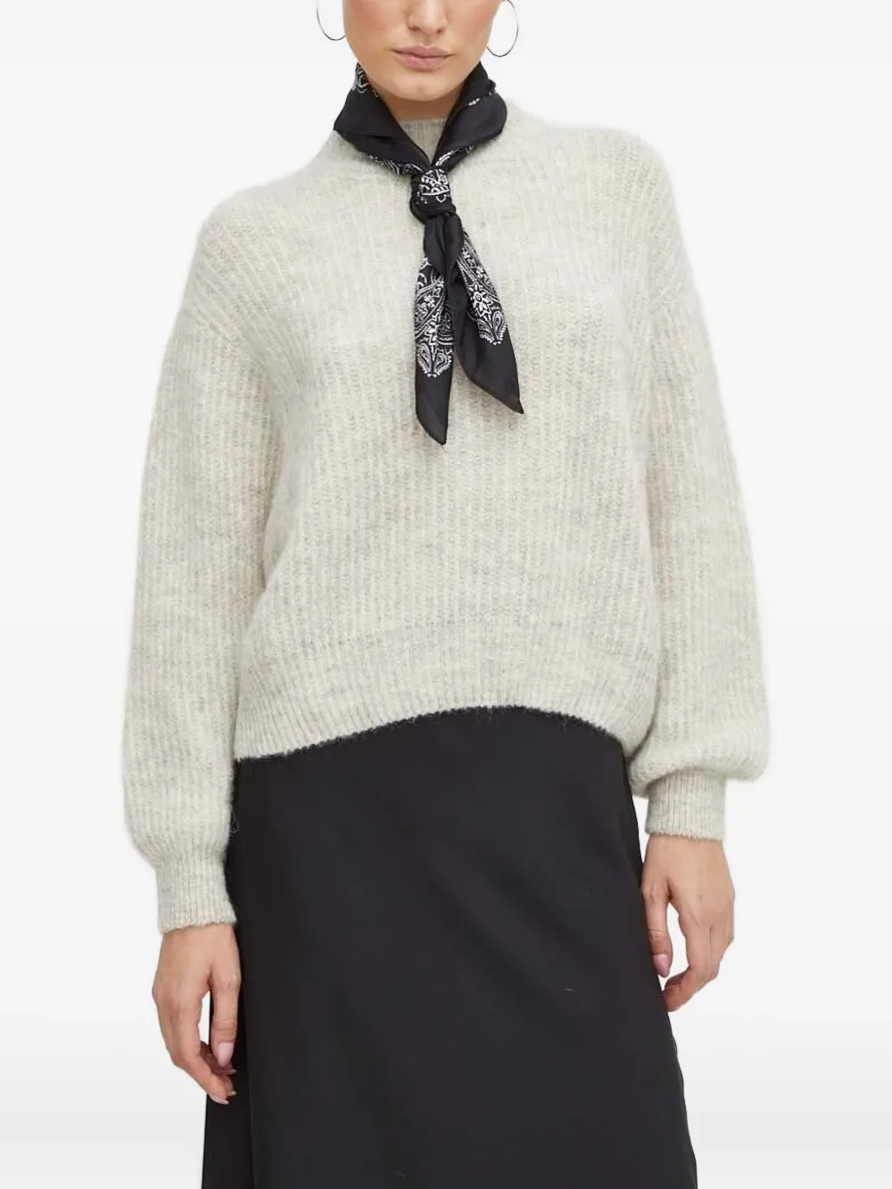 Джемпер East с объемными рукавами American Vintage, нейтральный
Джемпер East с объемными рукавами American Vintage, нейтральный