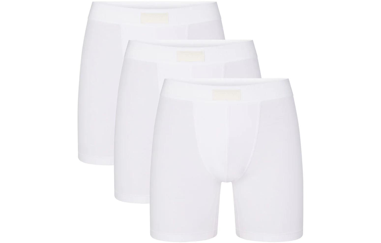 Мужские трусы-боксеры Skims, 3 Pack (белый/CHALK)
Мужские трусы-боксеры Skims, 3 Pack (белый/CHALK)