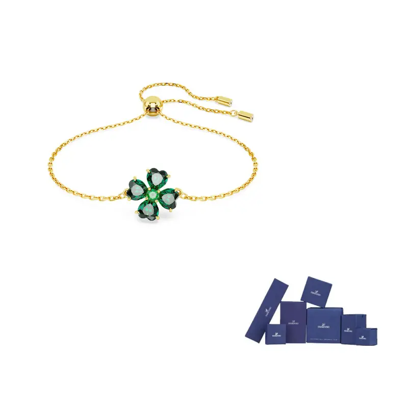 Браслет idyllia с подвеской clover Swarovski
Браслет idyllia с подвеской clover Swarovski