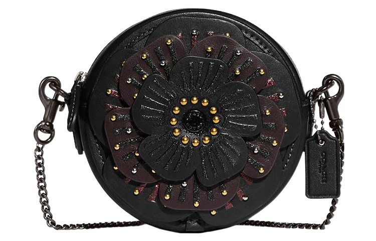 Сумка через плечо Coach черная мини женская для загара в перчатках
Сумка через плечо Coach черная мини женская для загара в перчатках