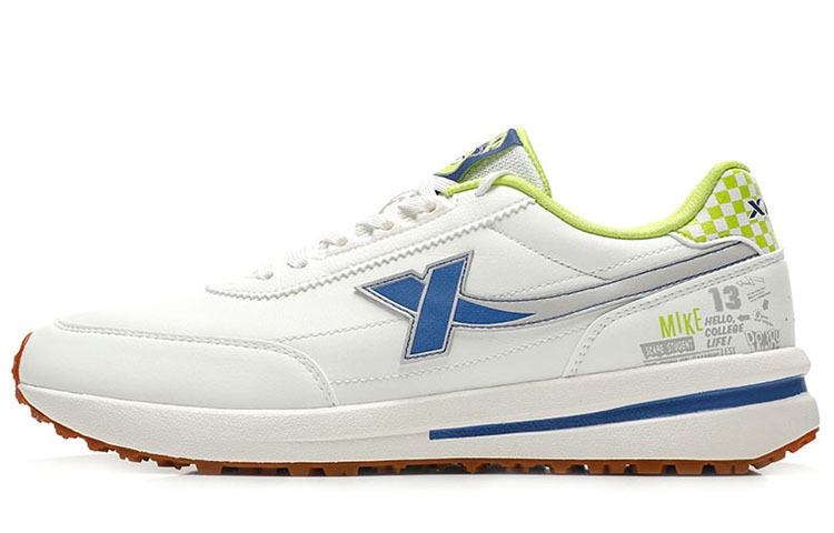 Антискользящие и износостойкие легкие низкие повседневные кроссовки мужские белый зеленый синий XTEP, Sail White/Vivid Green/Sunlight Blue
Антискользящие и износостойкие легкие низкие повседневные кроссовки мужские белый зеленый синий XTEP, Sail White/Vivid Green/Sunlight Blue