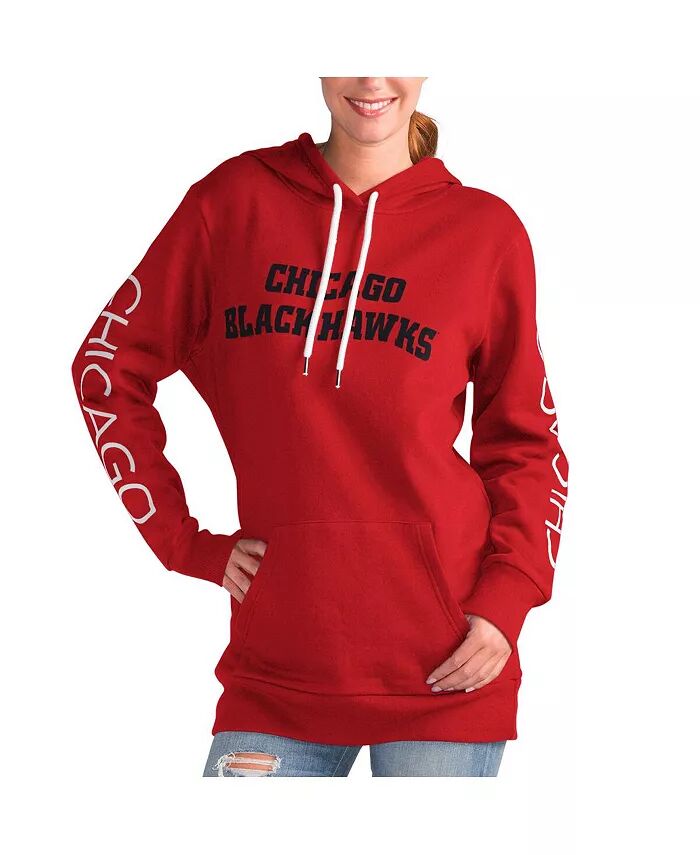 Женская красная толстовка с капюшоном Chicago Blackhawks Overtime G-III 4Her by Carl Banks
Женская красная толстовка с капюшоном Chicago Blackhawks Overtime G-III 4Her by Carl Banks
