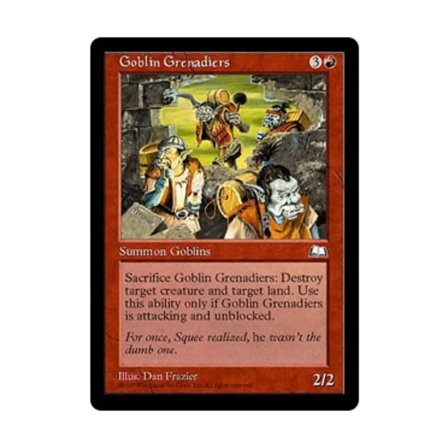 CCG Гоблинские гренадеры (U), MTG - Weatherlight
CCG Гоблинские гренадеры (U), MTG - Weatherlight