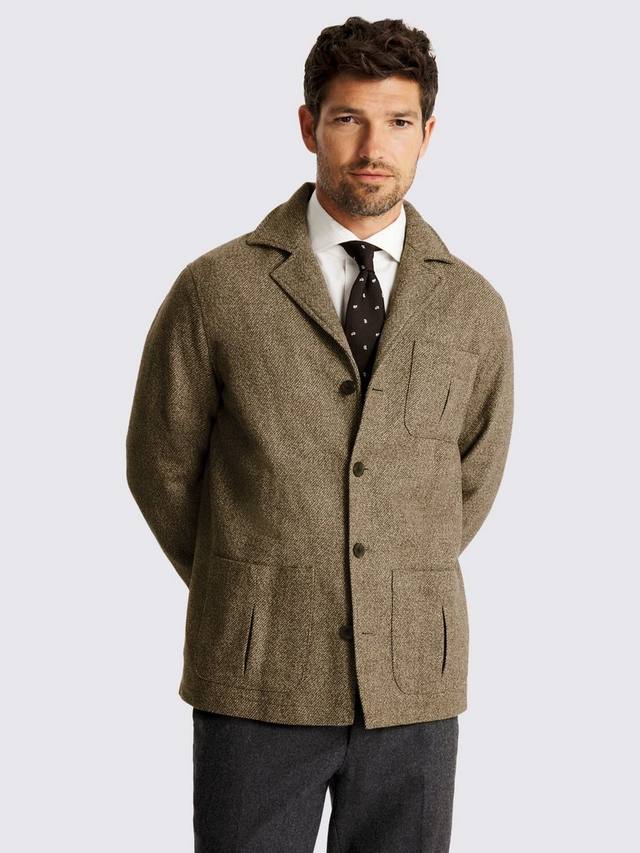 Шерстяная шафл-куртка сафари Moss
Шерстяная шафл-куртка сафари Moss