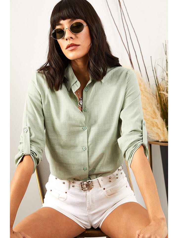 Блуза Olalook, светло-зеленый
Блуза Olalook, светло-зеленый