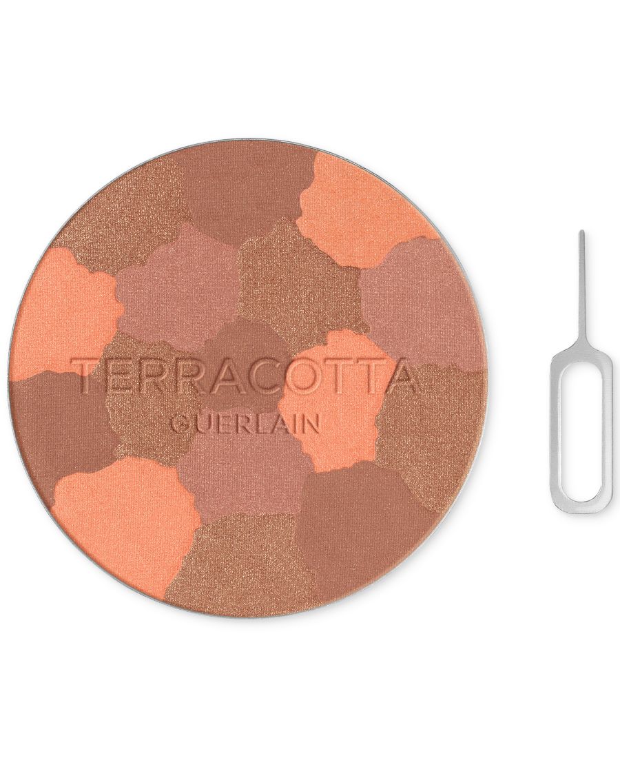 Сменный блок бронзера Terracotta Light Healthy Glow GUERLAIN, цвет deep warm
Сменный блок бронзера Terracotta Light Healthy Glow GUERLAIN, цвет deep warm