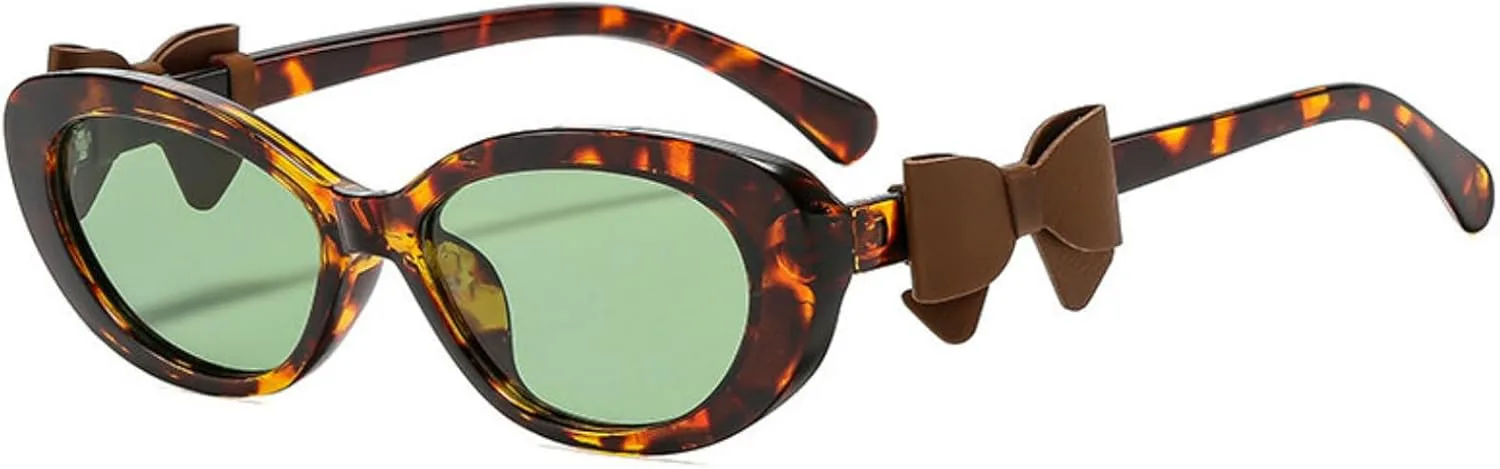 Солнцезащитные очки COTIA Y2K «Кошачий глаз» для женщин и мужчин, модные, с оригинальным дизайном, в форме «кошачьего глаза», с асимметричным бантом, Leopard Green
Солнцезащитные очки COTIA Y2K «Кошачий глаз» для женщин и мужчин, модные, с оригинальным дизайном, в форме «кошачьего глаза», с асимметричным бантом, Leopard Green