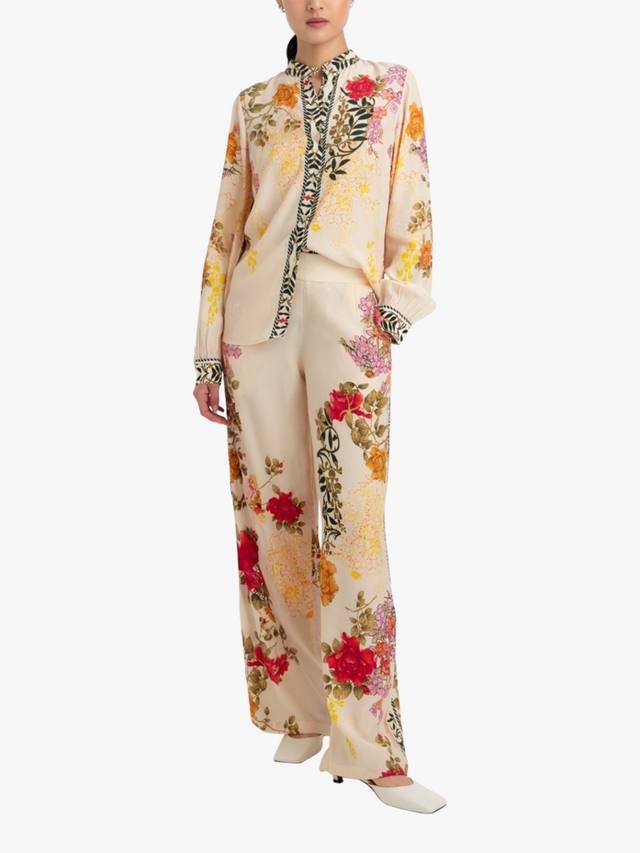 Нэнси брюки с цветочным принтом и широкими штанинами Raishma, Cream
Нэнси брюки с цветочным принтом и широкими штанинами Raishma, Cream