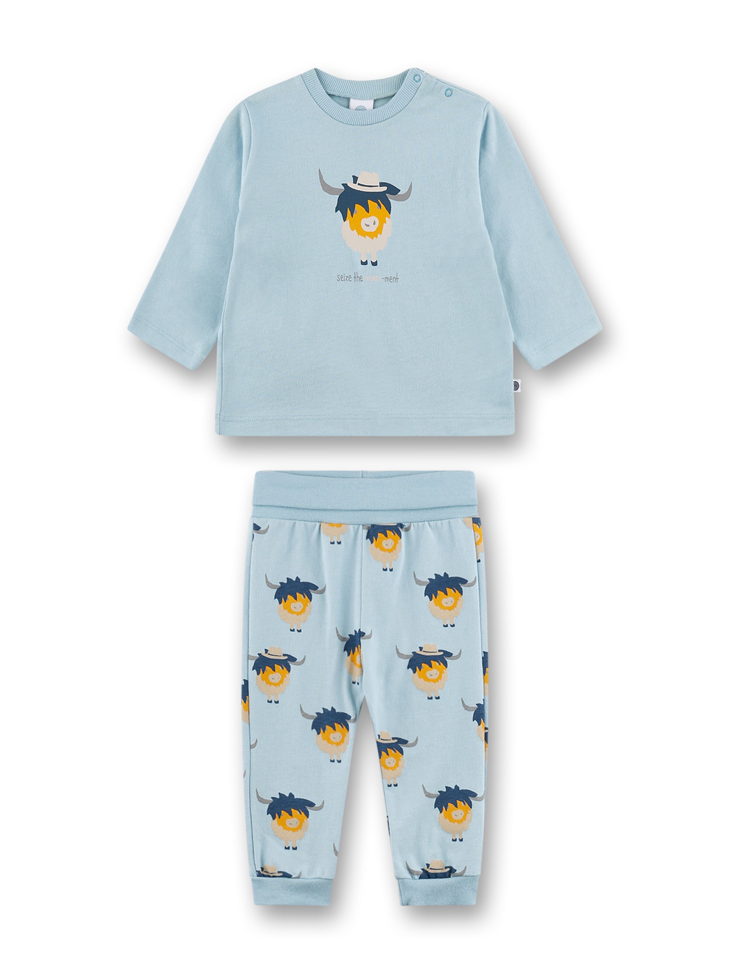 Sanetta Пижама 'Büffel' в светло-голубом цвете
Sanetta Пижама 'Büffel' в светло-голубом цвете