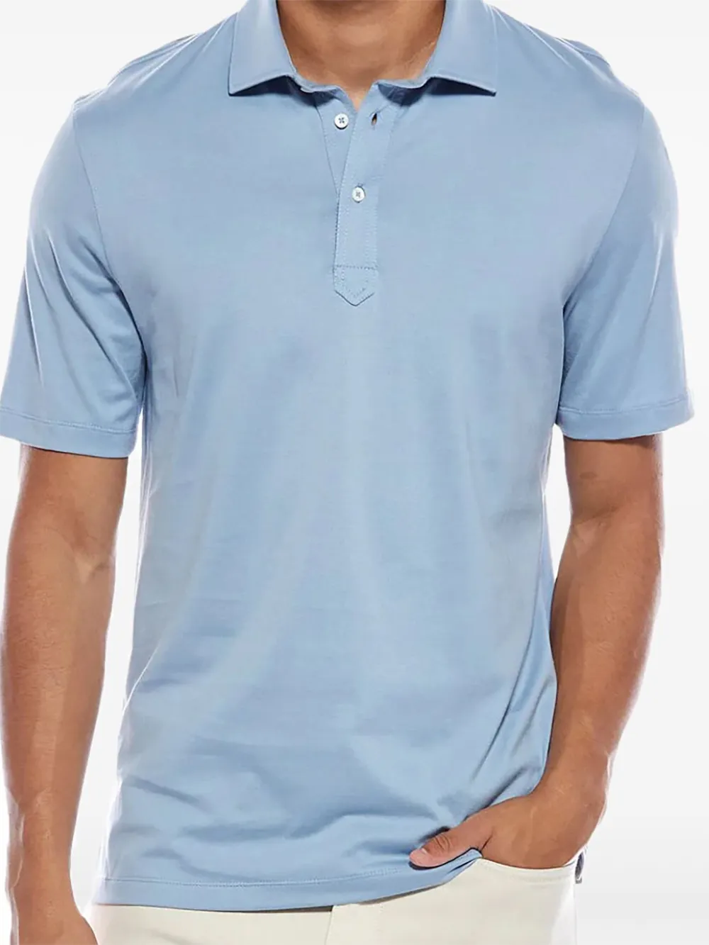 Рубашка поло с короткими рукавами Brunello Cucinelli, синий
Рубашка поло с короткими рукавами Brunello Cucinelli, синий