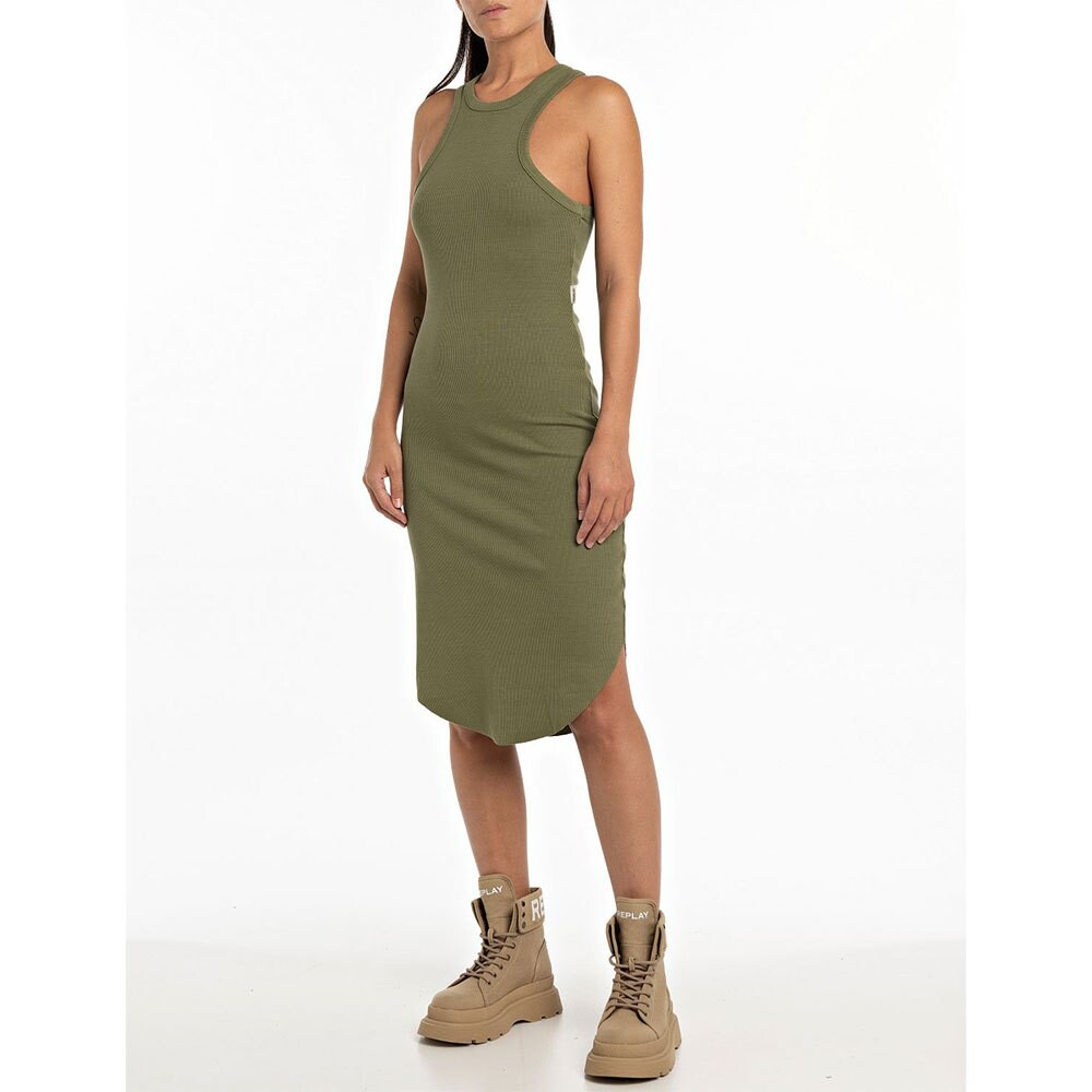 Платье Replay W9017A.000.23687G, зеленый
Платье Replay W9017A.000.23687G, зеленый