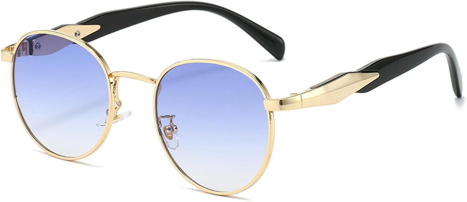 Популярные модные овальные солнцезащитные очки для женщин, прозрачные градиентные очки с защитой от УФ-излучения для мужчин. Модные солнцезащитные очки VVTWSSW, Golden Blue Gradient
Популярные модные овальные солнцезащитные очки для женщин, прозрачные градиентные очки с защитой от УФ-излучения для мужчин. Модные солнцезащитные очки VVTWSSW, Golden Blue Gradient