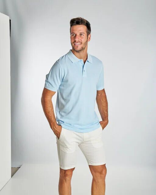 Мужская рубашка-поло из пике с коротким рукавом, вышитым в тон флагом и логотипом Spagnolo, светло-синий
Мужская рубашка-поло из пике с коротким рукавом, вышитым в тон флагом и логотипом Spagnolo, светло-синий