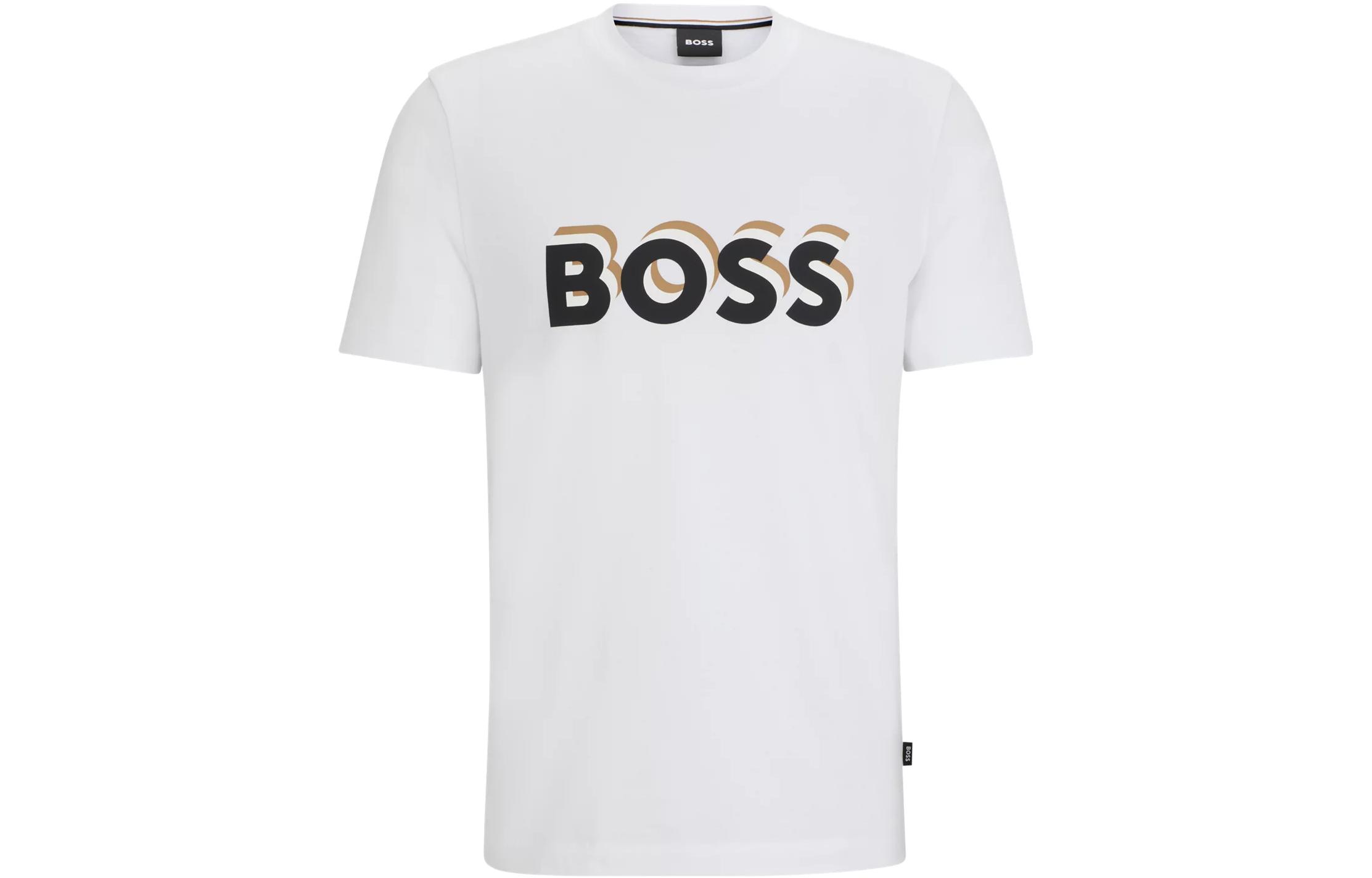 Футболка с принтом логотипа HUGO BOSS, белый
Футболка с принтом логотипа HUGO BOSS, белый
