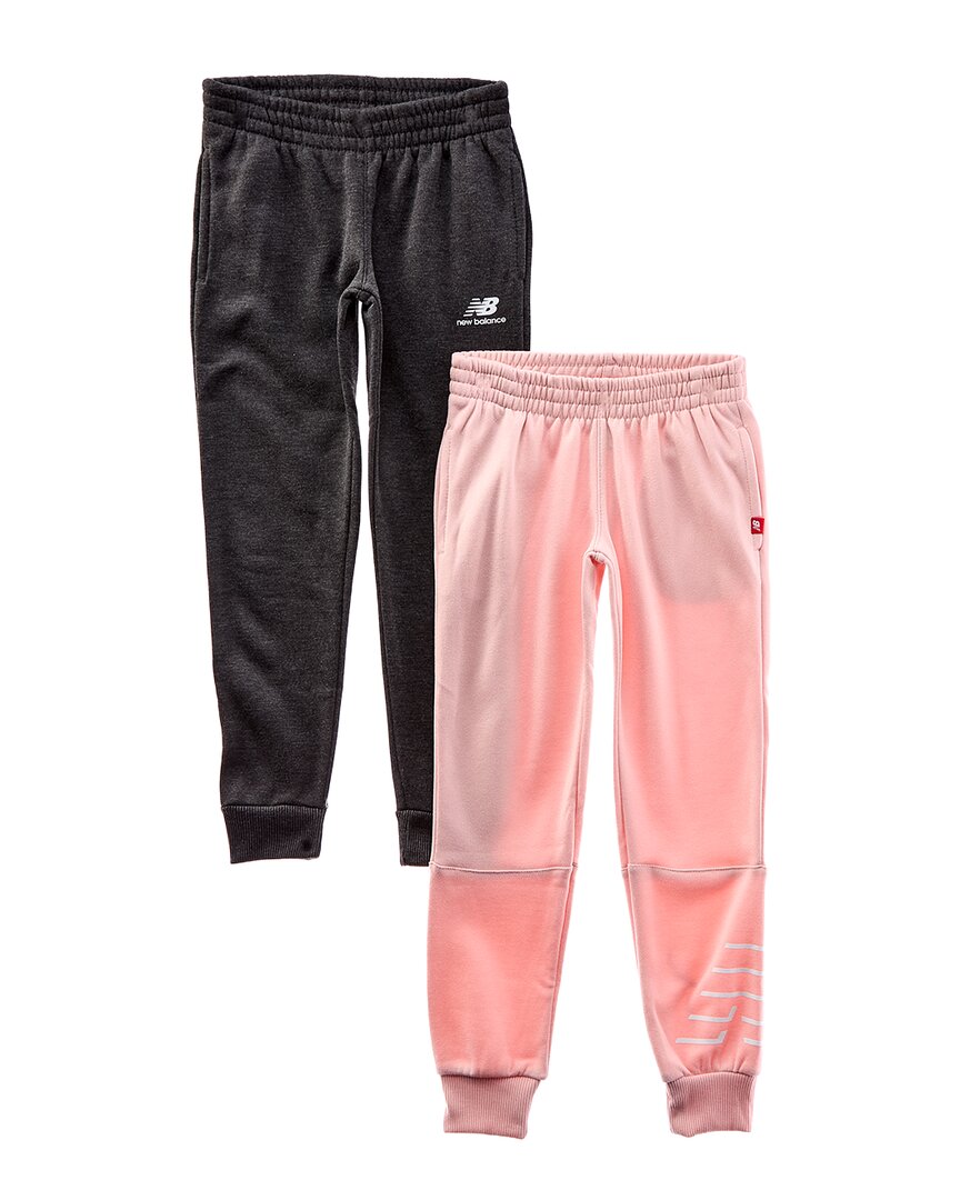 Комплект из двух флисовых спортивных брюк New Balance, розовый
Комплект из двух флисовых спортивных брюк New Balance, розовый