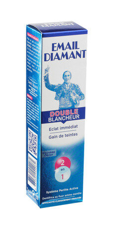Зубная паста, 75 мл Email Diamant, Double Blancheur
Зубная паста, 75 мл Email Diamant, Double Blancheur