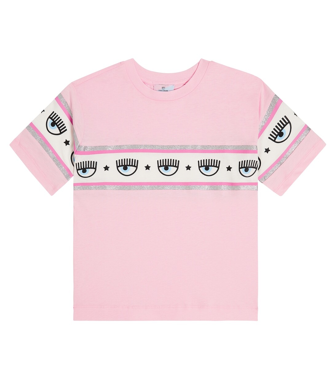 Футболка из хлопкового джерси Eyestar из коллаборации с Chiara Ferragni Monnalisa, розовый
Футболка из хлопкового джерси Eyestar из коллаборации с Chiara Ferragni Monnalisa, розовый