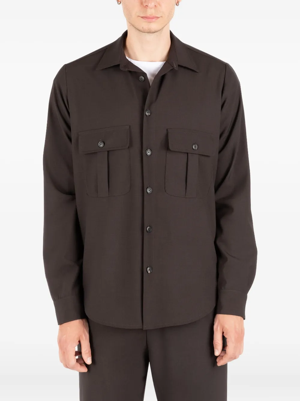 Рубашка с карманом Société Anonyme, коричневый
Рубашка с карманом Société Anonyme, коричневый