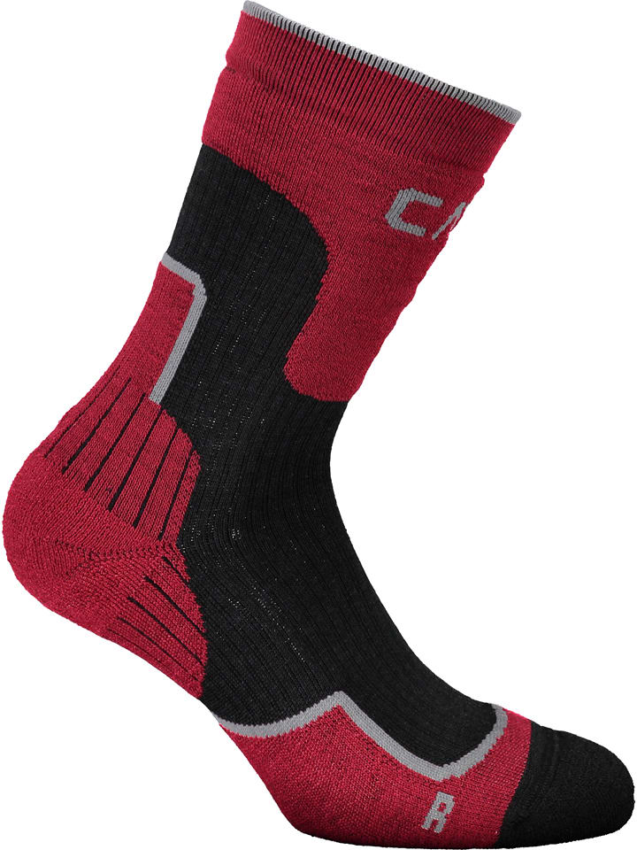 Cmp Трекинговые носки красно-черного цвета
Cmp Трекинговые носки красно-черного цвета