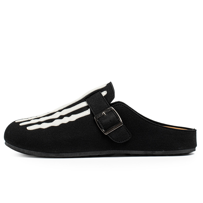 GOBLIN SHARKS 1759 Резиновая подошва устойчивая к запахам износостойкая противоскользящая закрытая домашняя обувь мужская черная, цвет Black 
GOBLIN SHARKS 1759 Резиновая подошва устойчивая к запахам износостойкая противоскользящая закрытая домашняя обувь мужская черная, цвет Black