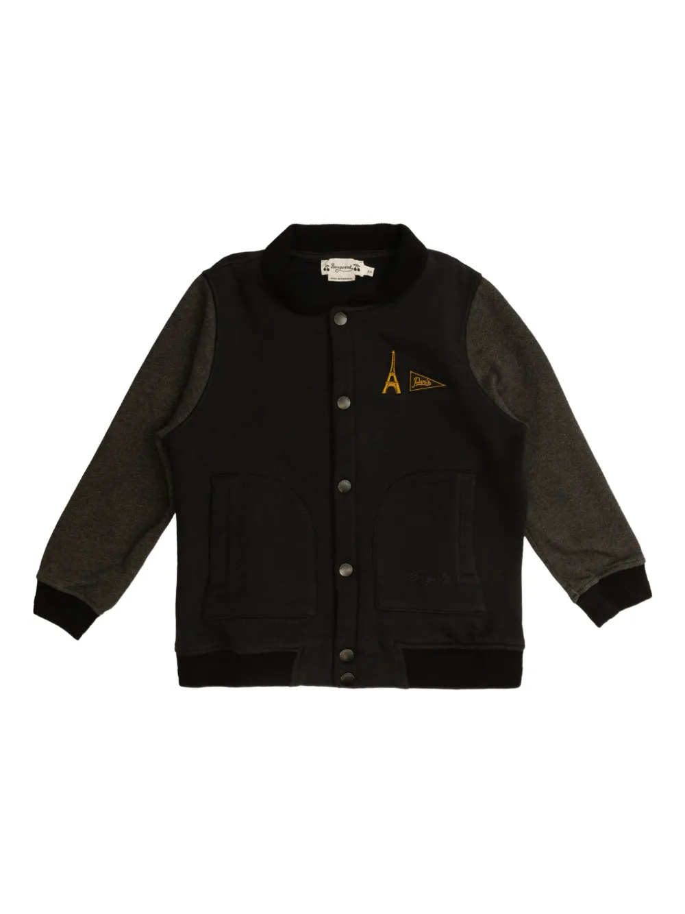 Куртка-бомбер со вставками Bonpoint, черный
Куртка-бомбер со вставками Bonpoint, черный