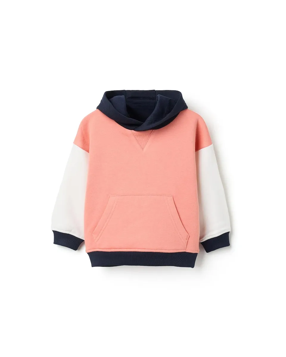 Детская толстовка на вешалке с капюшоном Zippy, розовый/темно-синий
Детская толстовка на вешалке с капюшоном Zippy, розовый/темно-синий