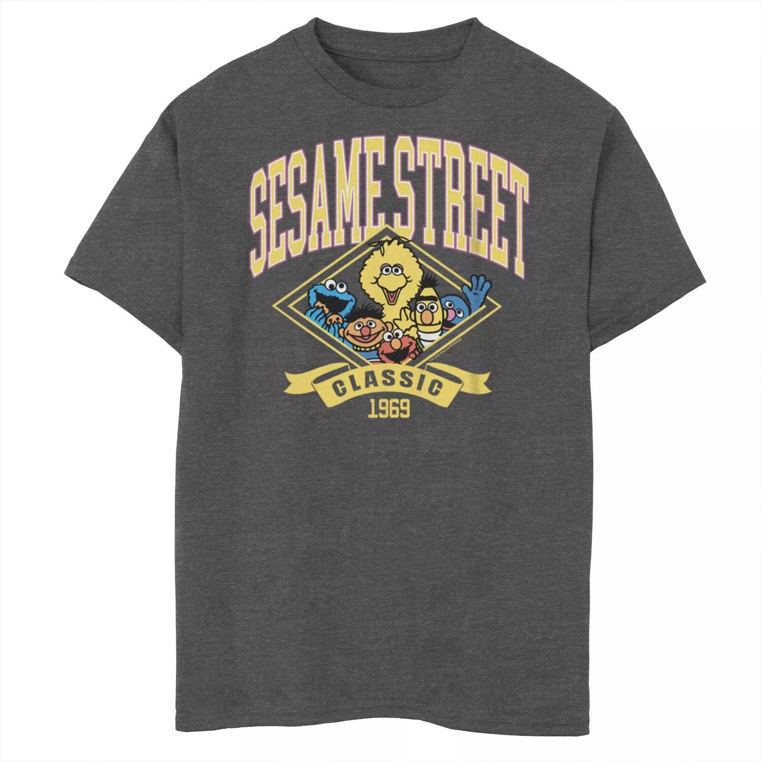 Классическая футболка с героями мультфильма «Улица Сезам» для мальчиков 8–20 лет Licensed Character
Классическая футболка с героями мультфильма «Улица Сезам» для мальчиков 8–20 лет Licensed Character