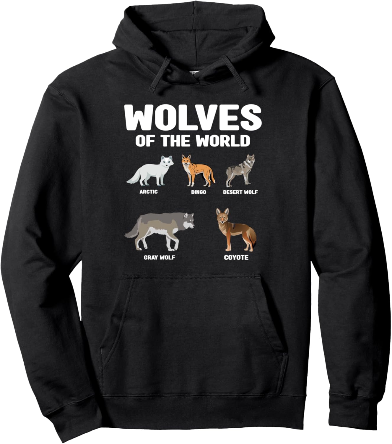 Толстовка с изображением волка из серии «Волки мира» Wolves & Wolf Lover Gift, черный
Толстовка с изображением волка из серии «Волки мира» Wolves & Wolf Lover Gift, черный