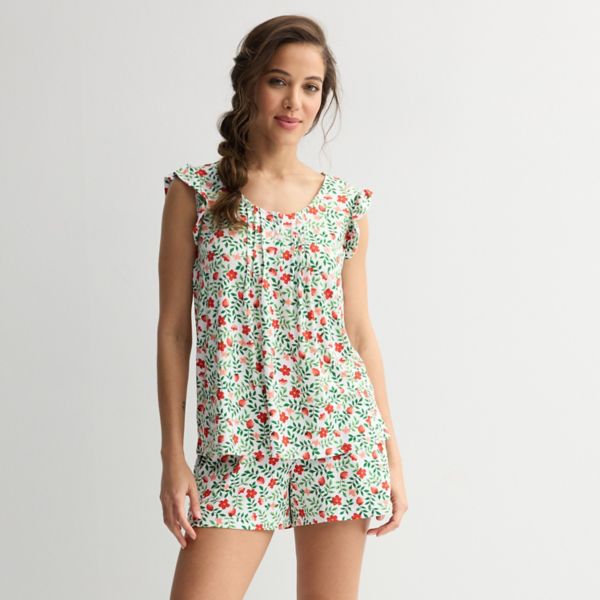 Женский комплект пижамы: топ и шорты Draper James, цвет strawberry
Женский комплект пижамы: топ и шорты Draper James, цвет strawberry