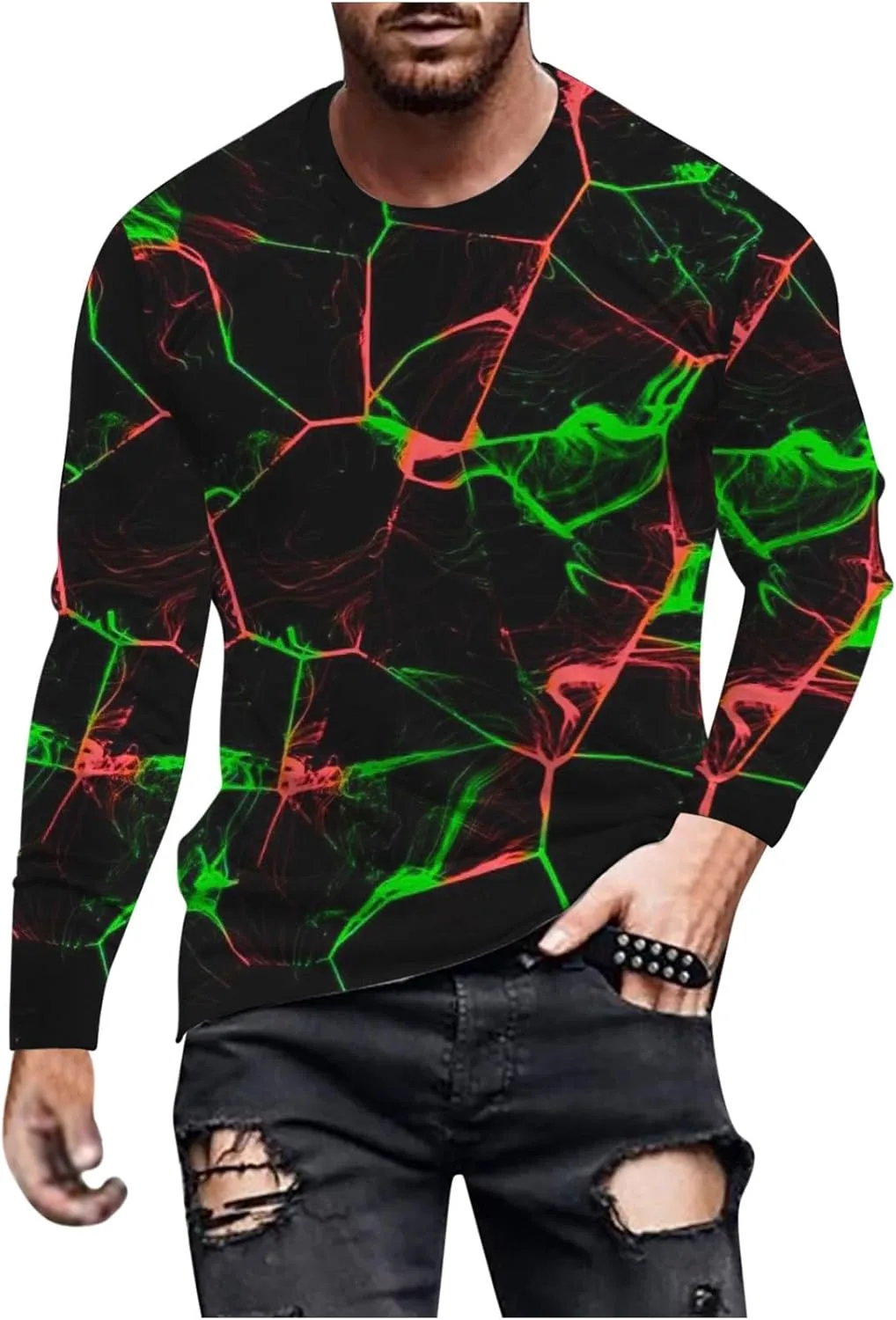 Футболка с длинным рукавом 3D Print для мужчин Zeiyignr
Футболка с длинным рукавом 3D Print для мужчин Zeiyignr