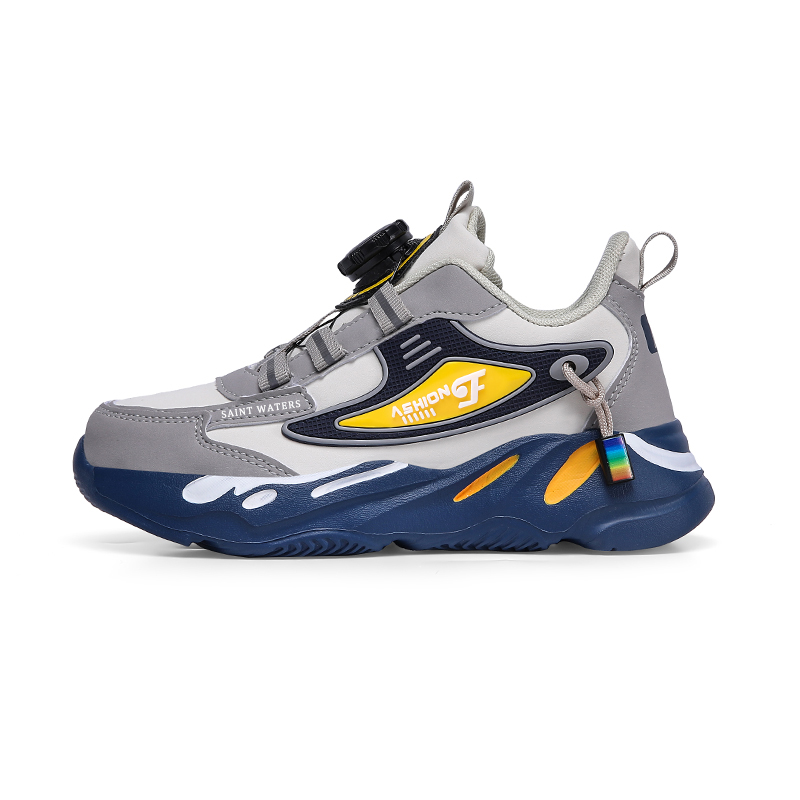 Кроссовки детские с низким верхом и противоскользящим покрытием Anti Kick SAINT WATERS, серый/синий
Кроссовки детские с низким верхом и противоскользящим покрытием Anti Kick SAINT WATERS, серый/синий
