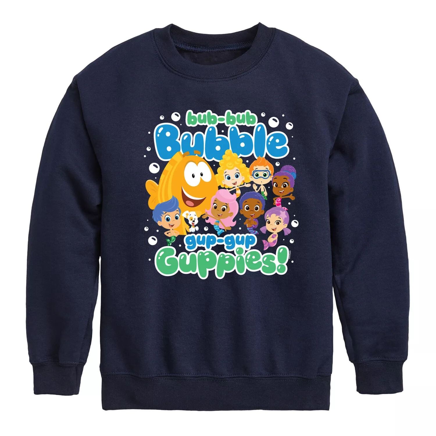 Флисовая толстовка с рисунком Bubble Guppies Bub Bub для мальчиков 8–20 лет Licensed Character, синий
Флисовая толстовка с рисунком Bubble Guppies Bub Bub для мальчиков 8–20 лет Licensed Character, синий