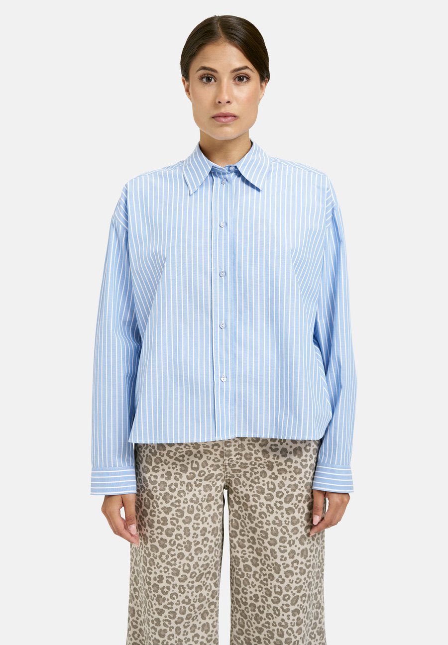 Блуза MILANO ITALY STREIFEN, Light Blue Print/Blue
Блуза MILANO ITALY STREIFEN, Light Blue Print/Blue