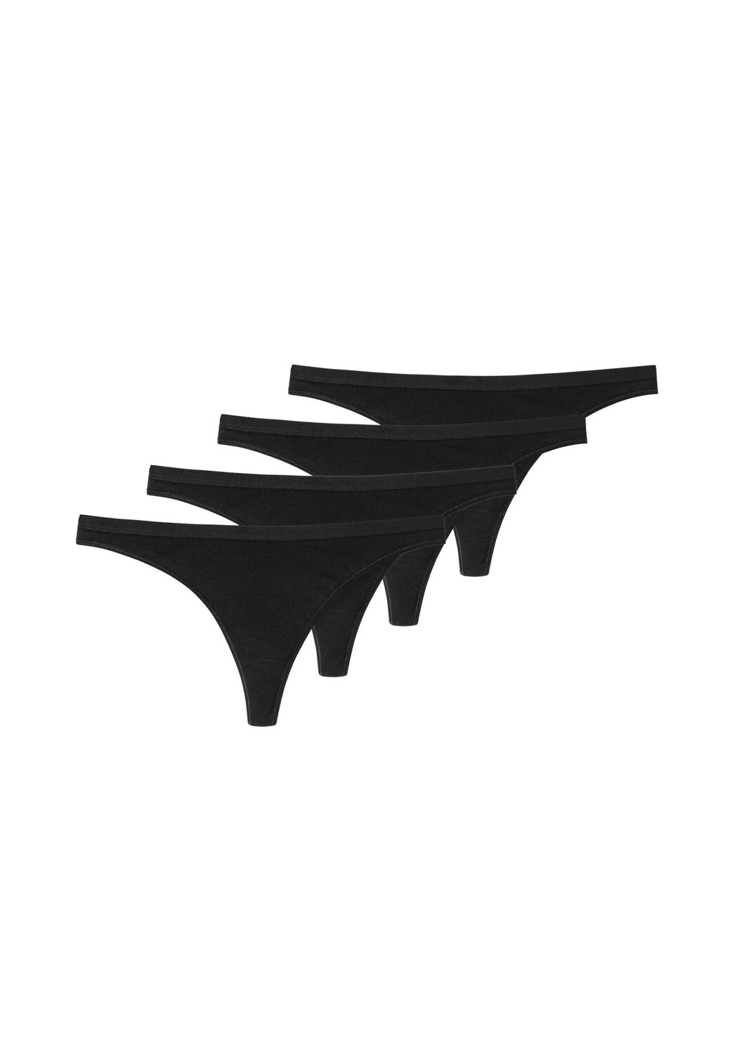 Стринги, 4 шт., 95/5, органические SCHIESSER, черный
Стринги, 4 шт., 95/5, органические SCHIESSER, черный