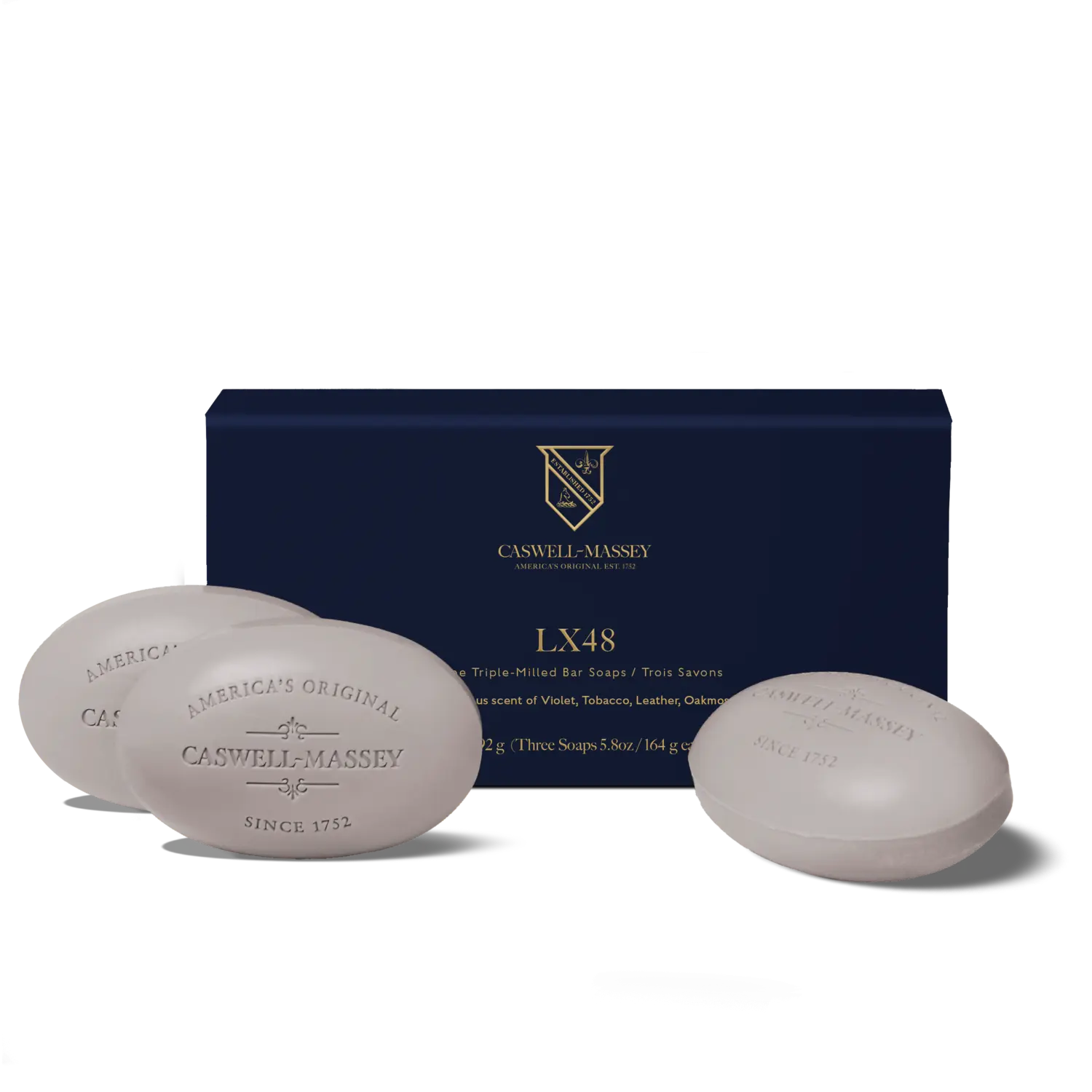 Мыло LX48 в бруске Caswell-Massey, 3pc Set (NA)
Мыло LX48 в бруске Caswell-Massey, 3pc Set (NA)