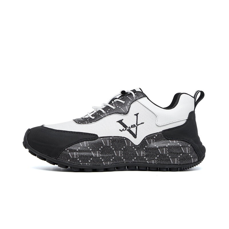 Кроссовки мужские толстые низкие Vicki Brown, белый/коричневый 
Кроссовки мужские толстые низкие Vicki Brown, белый/коричневый