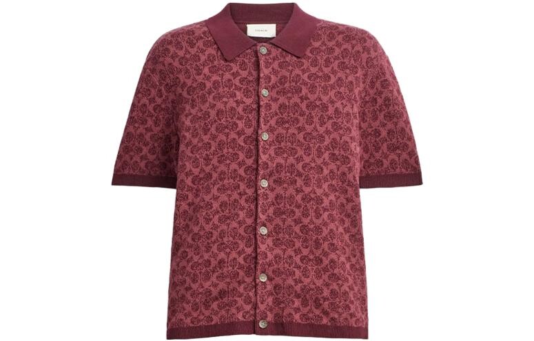 Рубашка поло мужская темно-красная Coach, темно-красный
Рубашка поло мужская темно-красная Coach, темно-красный