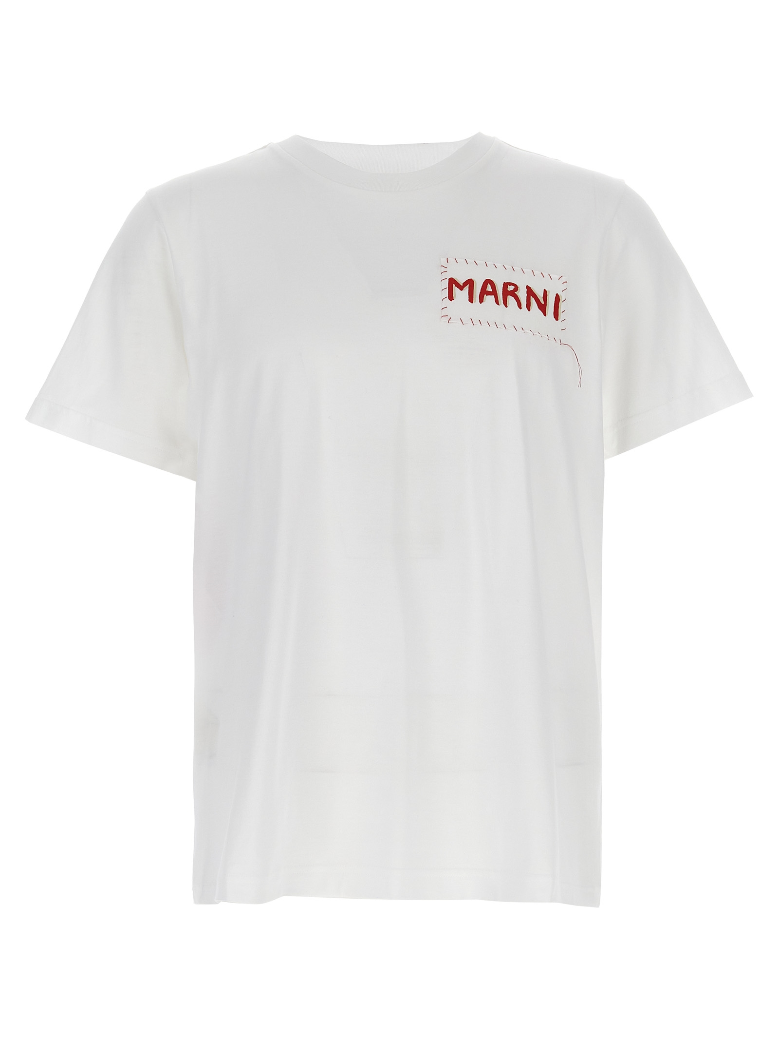Футболка с нашивкой-логотипом Marni, белый
Футболка с нашивкой-логотипом Marni, белый