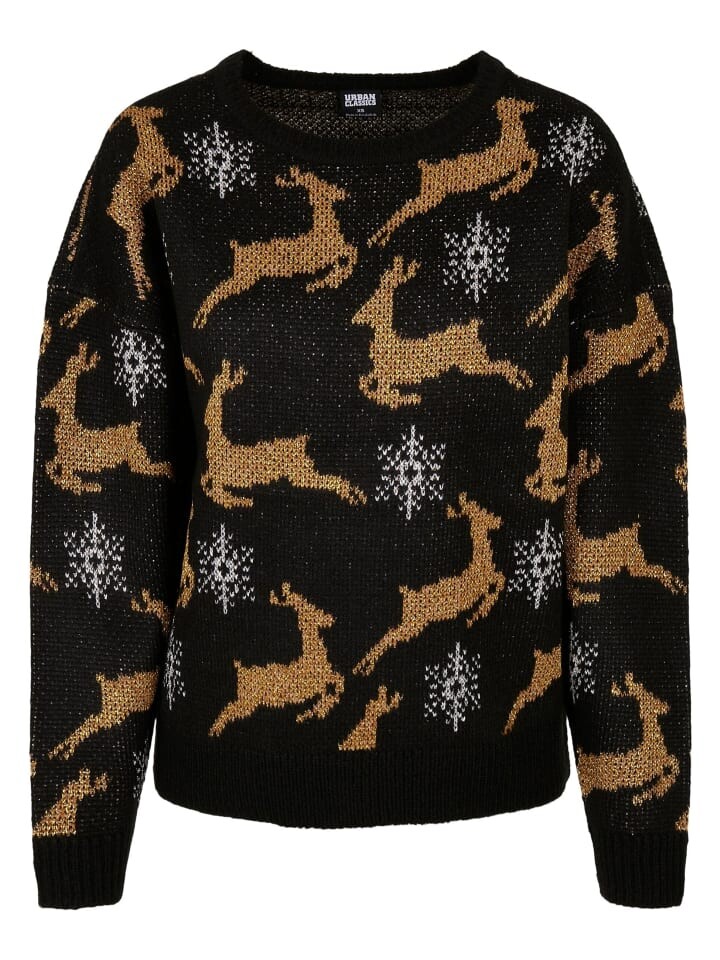 Пуловер Urban Classics, цвет black/gold
Пуловер Urban Classics, цвет black/gold