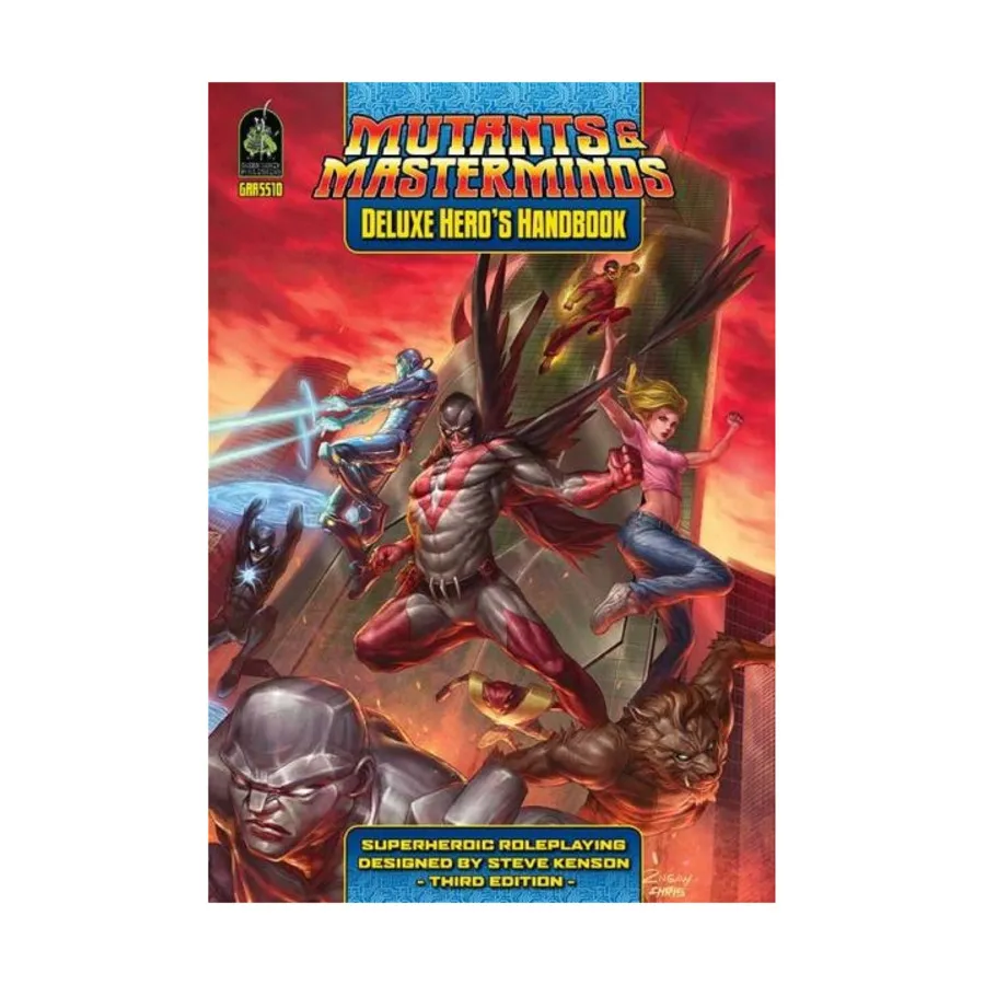 Hero's Handbook (Deluxe Edition), Mutants & Masterminds (d20) (3rd Edition), твердый переплет
Hero's Handbook (Deluxe Edition), Mutants & Masterminds (d20) (3rd Edition), твердый переплет