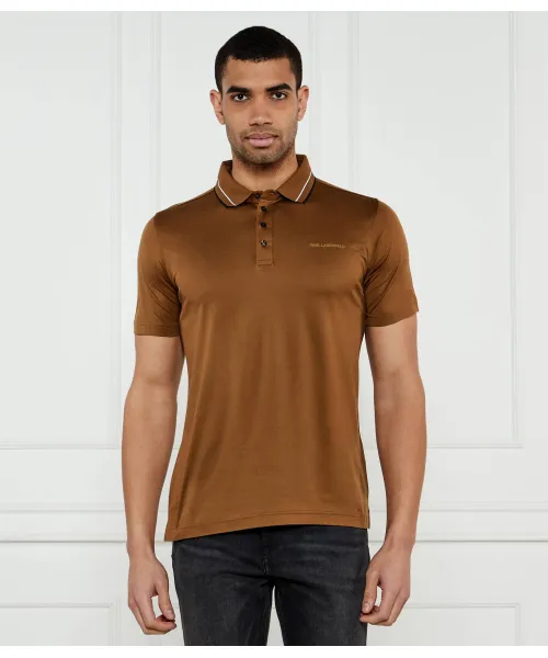 Футболка поло Regular fit Karl Lagerfeld, коричневый
Футболка поло Regular fit Karl Lagerfeld, коричневый