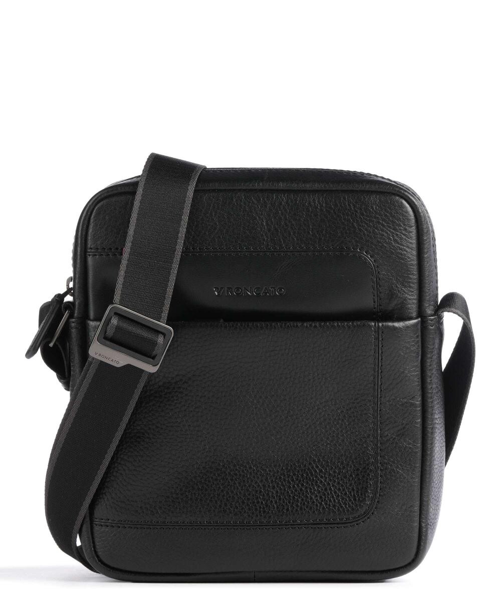 Сумка через плечо Alaska из зерненой кожи Roncato, черный
Сумка через плечо Alaska из зерненой кожи Roncato, черный