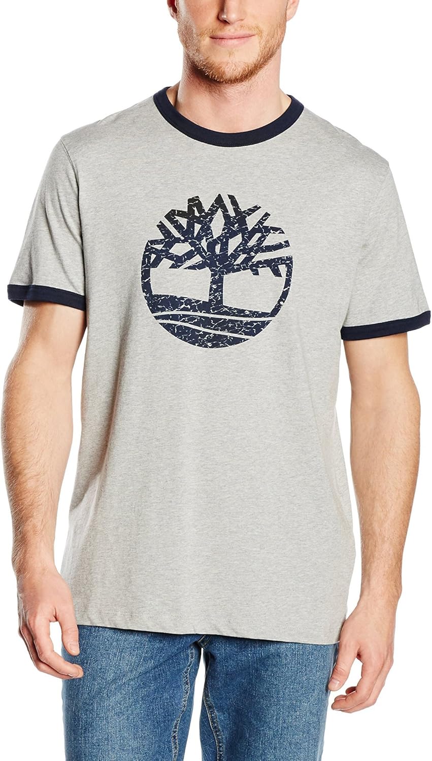 Мужская футболка Timberland с коротким рукавом и логотипом Tree Ringer, Gray
Мужская футболка Timberland с коротким рукавом и логотипом Tree Ringer, Gray