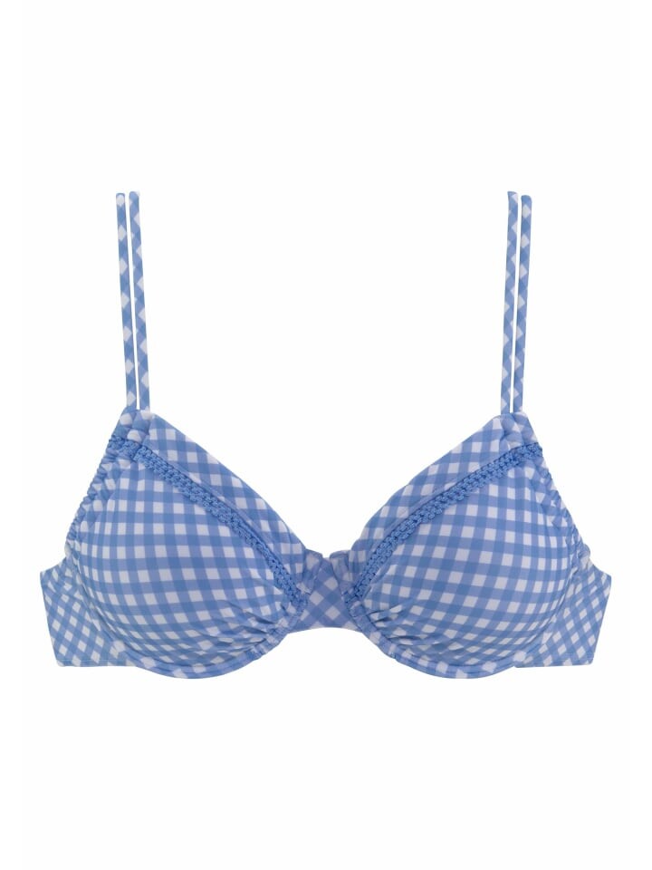 Верх бикини Buffalo, цвет hellblau/kariert
Верх бикини Buffalo, цвет hellblau/kariert